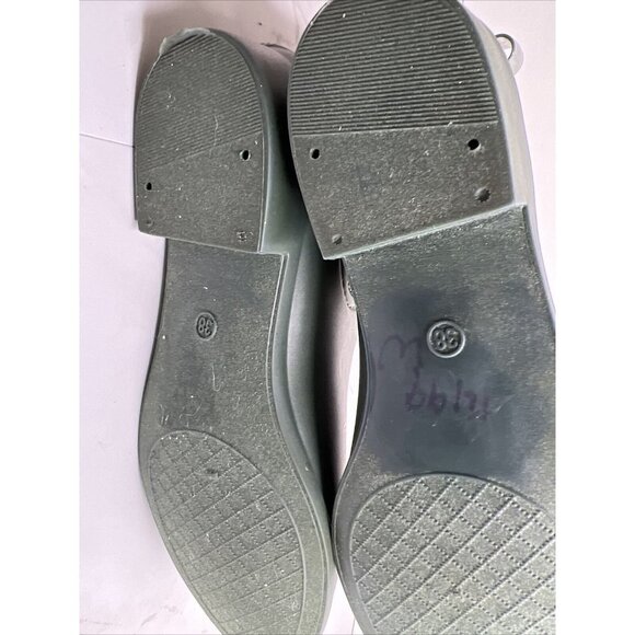 Catherine Malandrino Women's Briellie Bow Rain Boot in Green EUR 38 US 7 - Picture 7 of 8